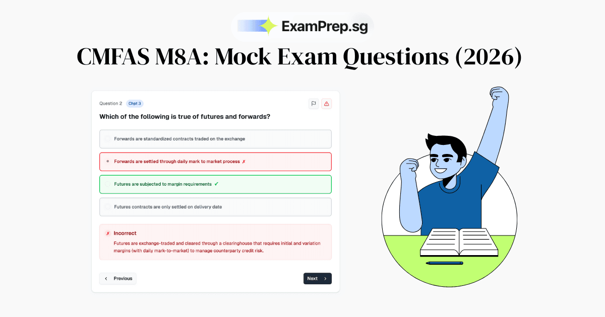 Free CMFAS M8A Mock Exam Questions & Papers (2026 Syllabus & Examples)