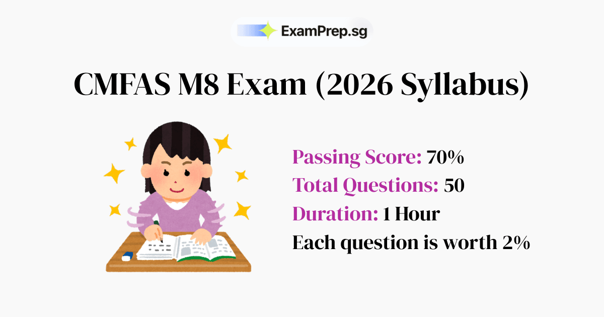 CMFAS M8 Passing Score & Exam Format: The "Short Paper" Trap