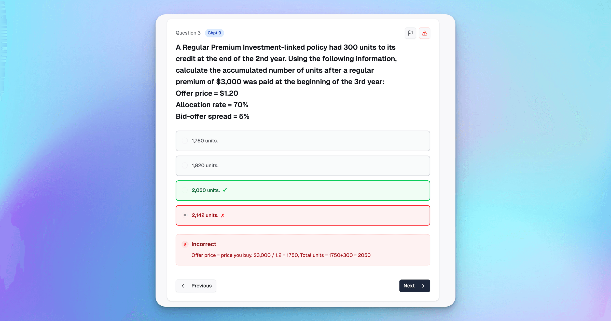 ExamPrep.sg M9 Calculation Working showing formula
