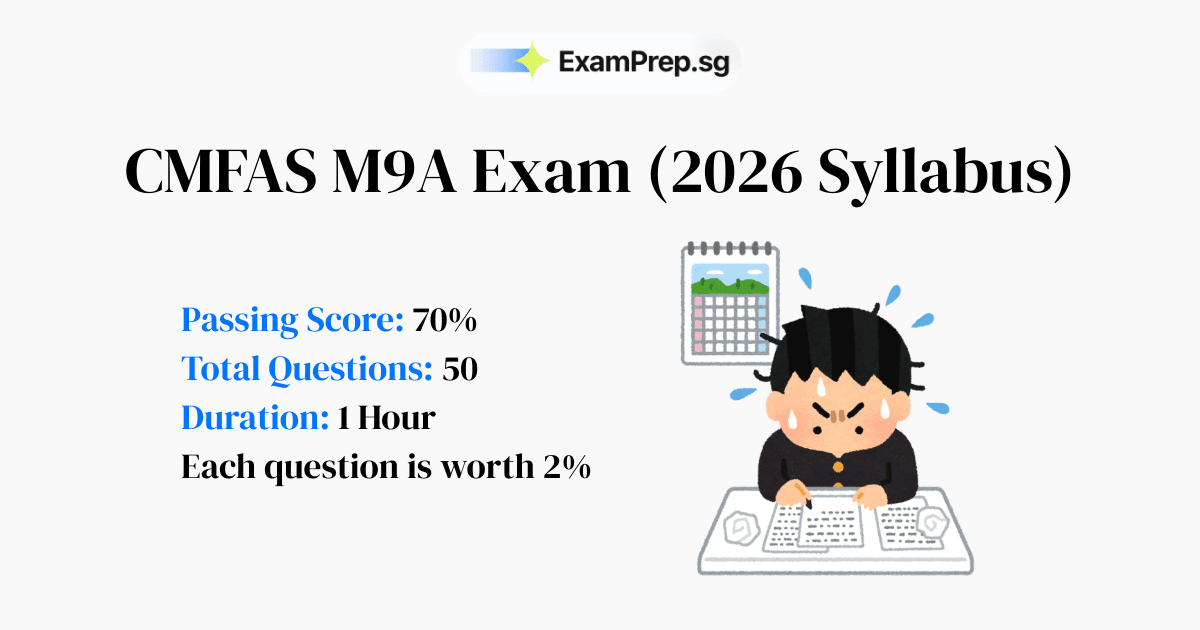 CMFAS M9A Passing Score & Exam Format: The "High Stakes" Trap